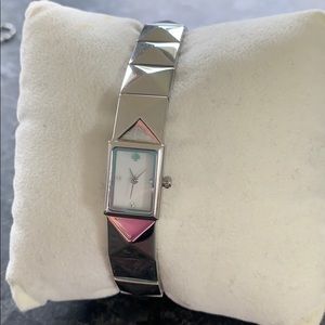 Kate Spade in a New York minute Silver watch